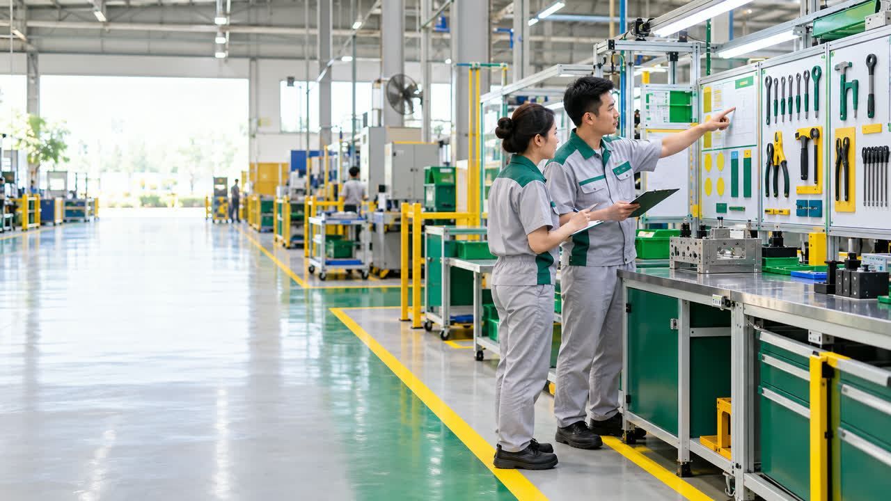 5S 6S Kaizen cải tiến hiện trường và quản lý trực quan